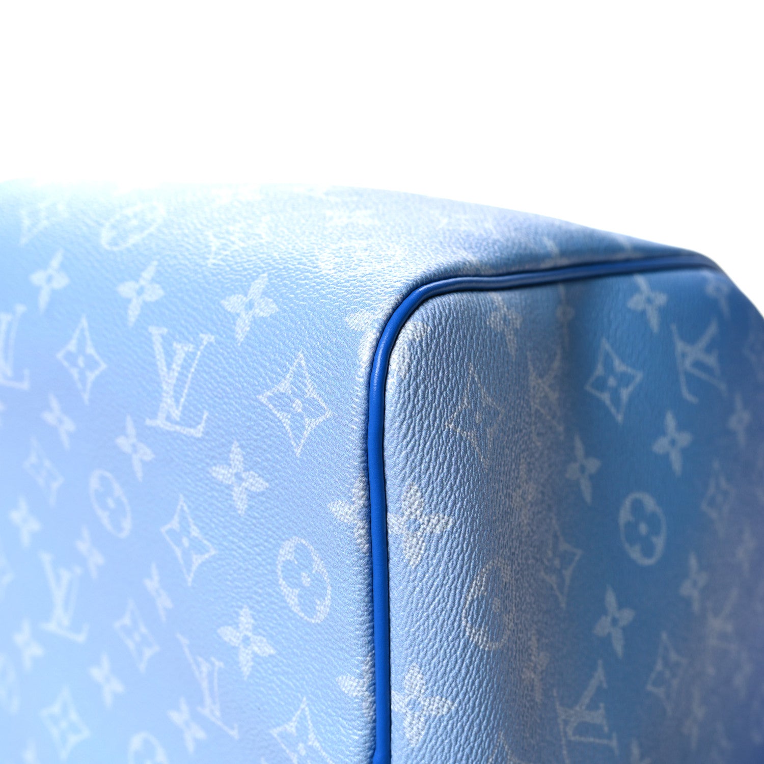 Louis Vuitton Monogram Clouds Keepall Bandouliere 50 Blue 9 of 11