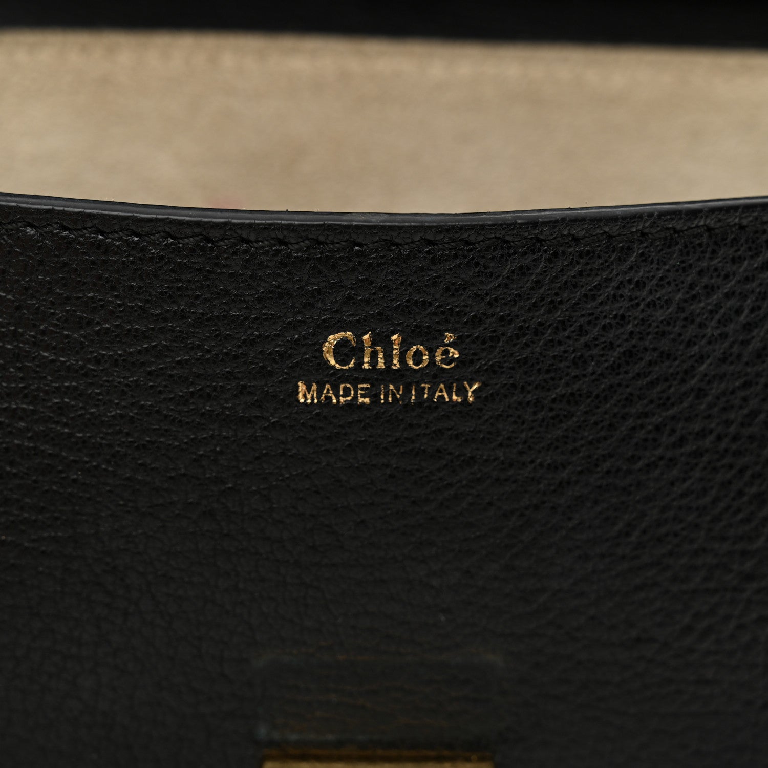 Chloe Grained Lambskin Drew Shoulder Bag Black 6 of 13