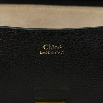 Chloe Grained Lambskin Drew Shoulder Bag Black 6 of 13