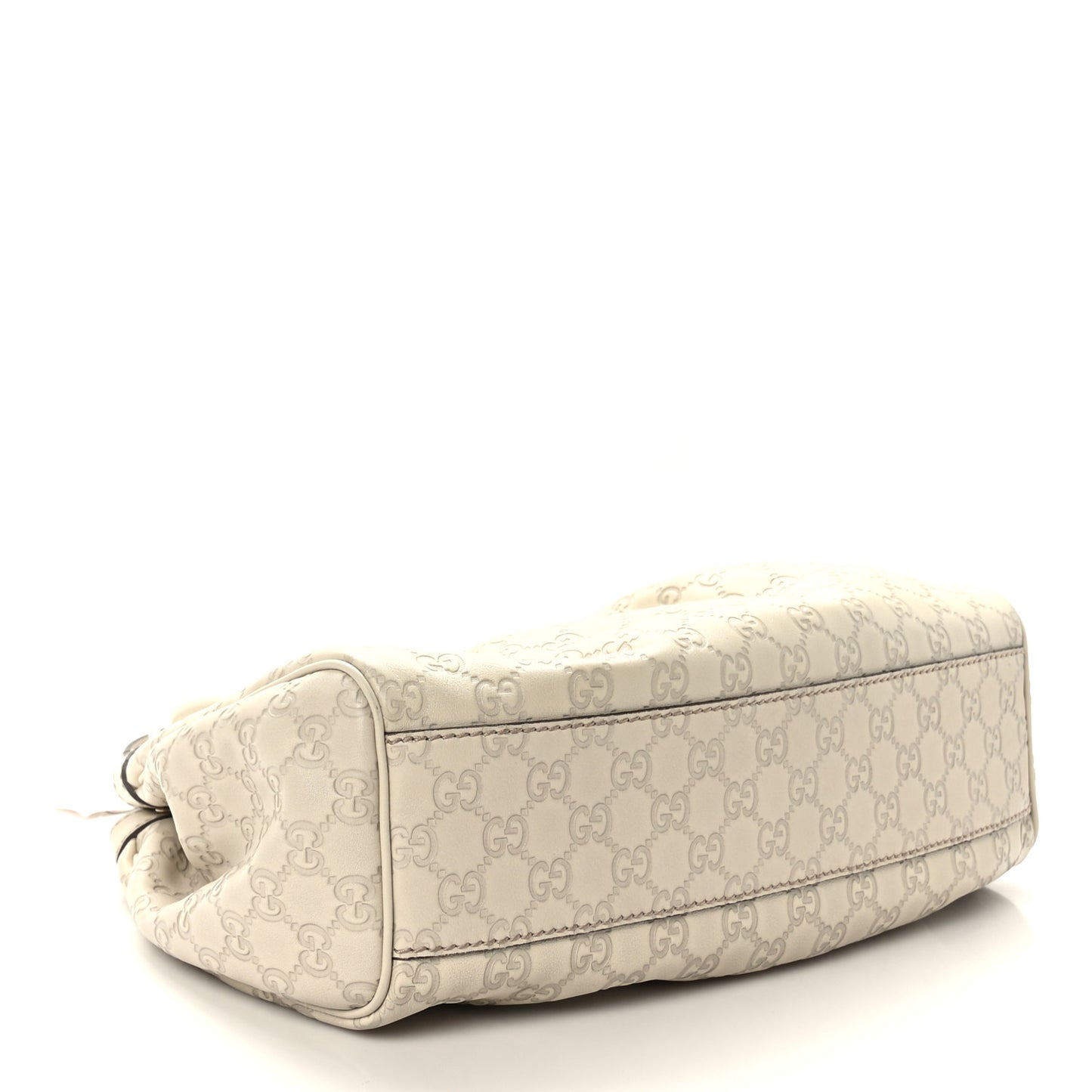 Guccissima Medium Sukey Tote Mystic White