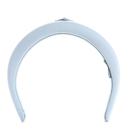 Prada Re-Nylon Triangle Logo Headband Astrale 1 of 6
