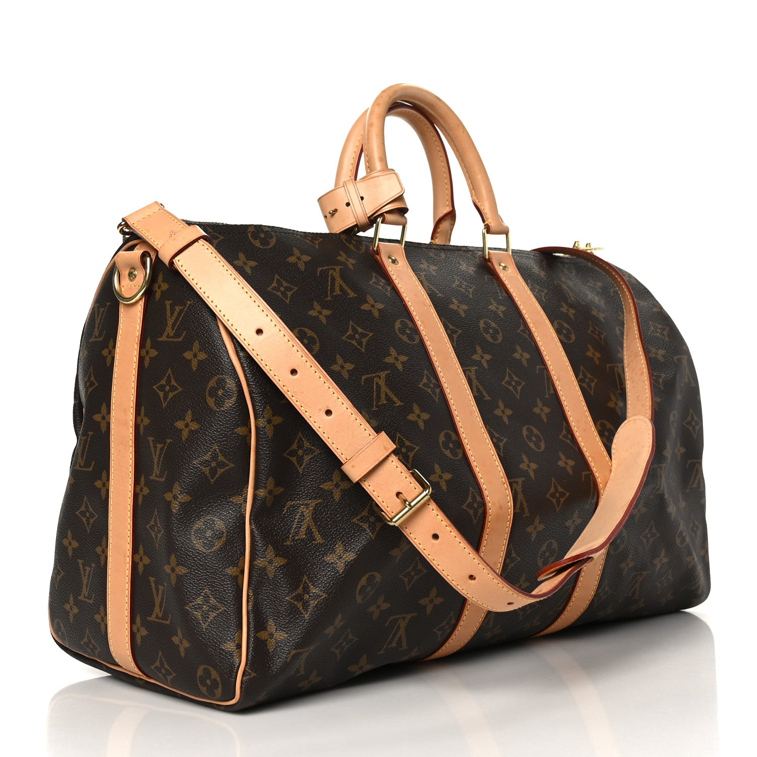 Louis Vuitton Monogram Keepall Bandouliere 45 3 of 11