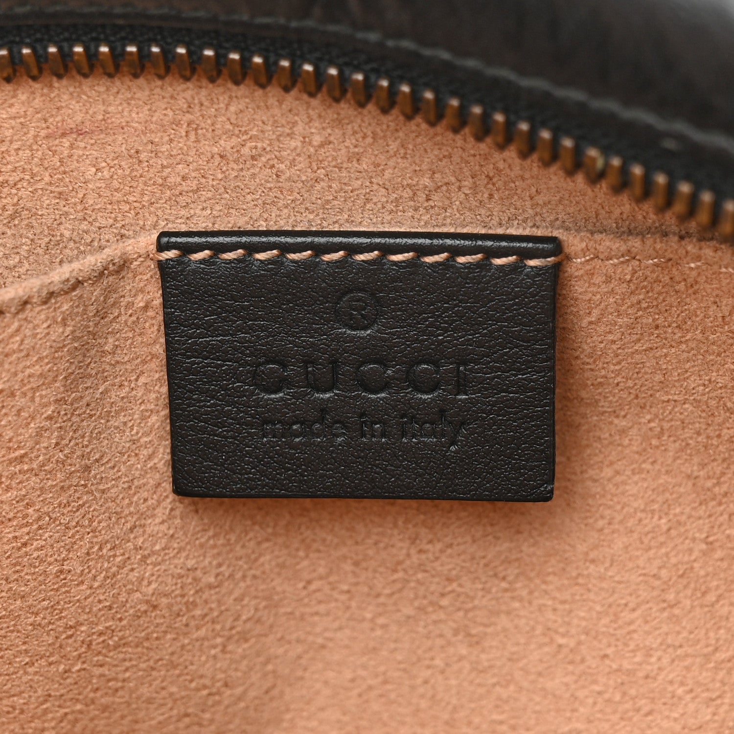 Gucci Calfskin Matelasse Small GG Marmont Chain Shoulder Bag Black 6 of 16