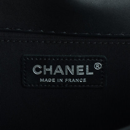 Chanel Calfskin Quilted Medium Boy Flap Black 6 of 9