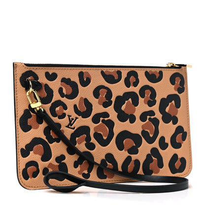 Louis Vuitton Empreinte Monogram Giant Wild At Heart Neverfull MM Pochette 3 of 8