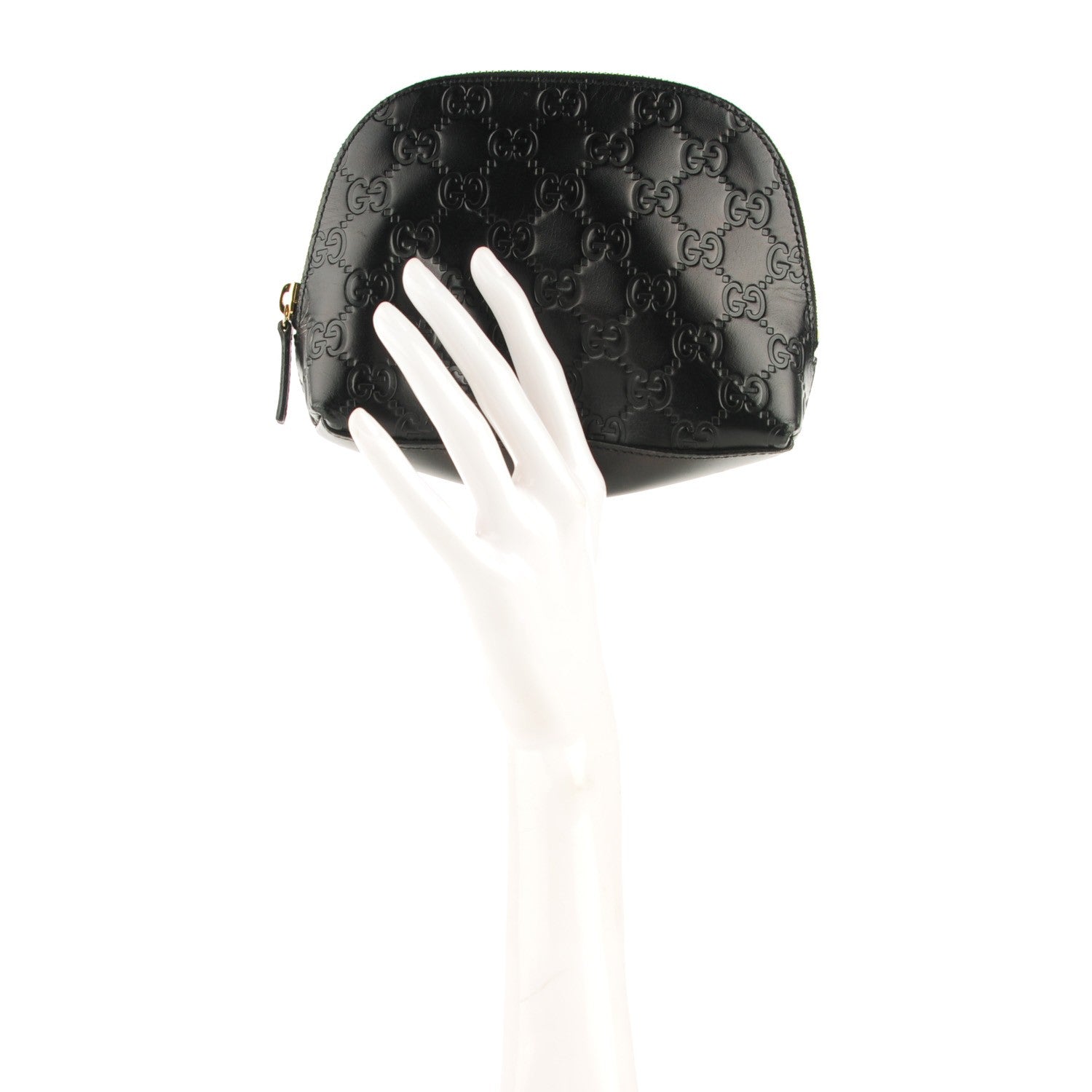 Gucci Guccissima GG Cosmetic Case Black 2 of 7