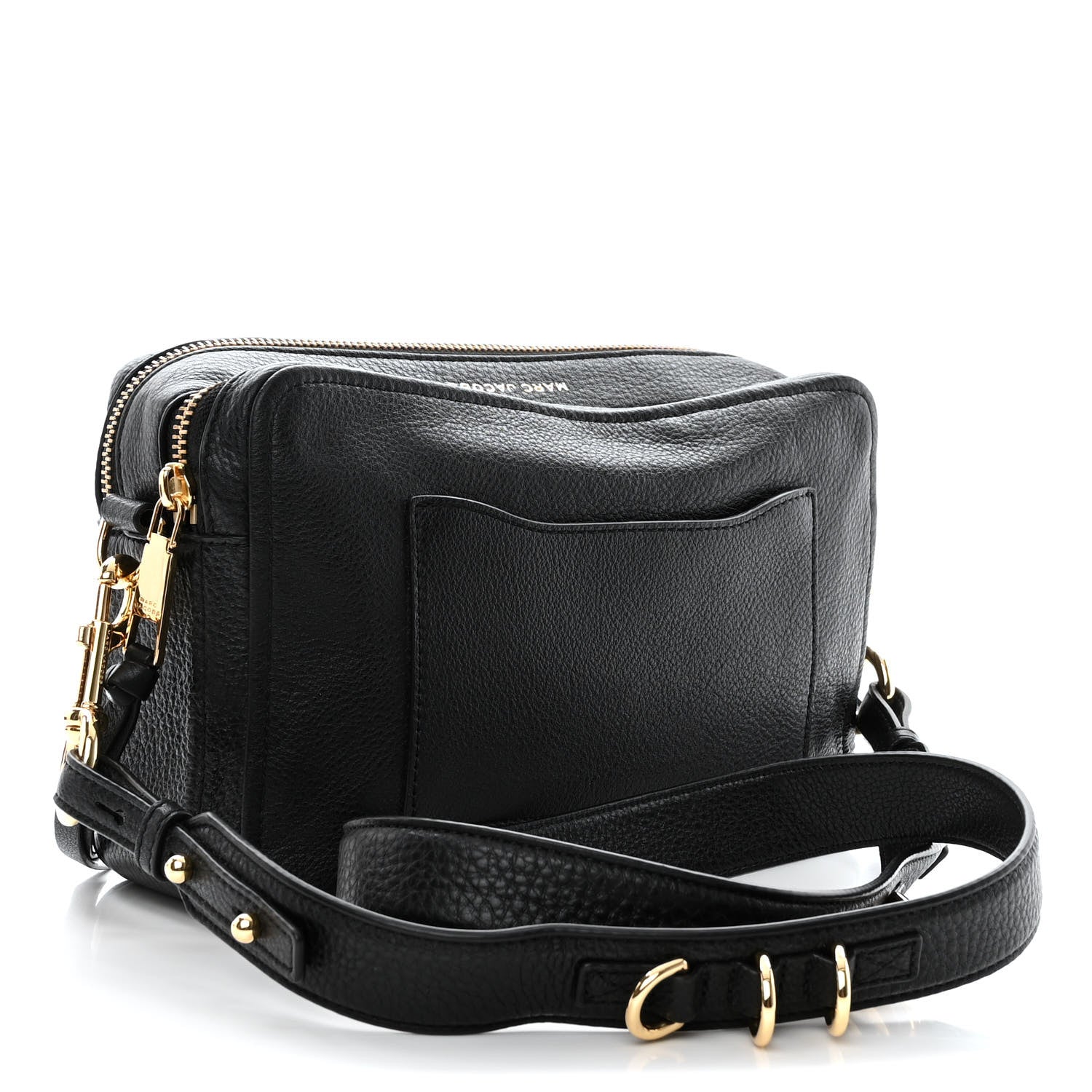 Marc Jacobs Supple Natural Grain Calfskin The Softshot 27 Bag Black 3 of 10