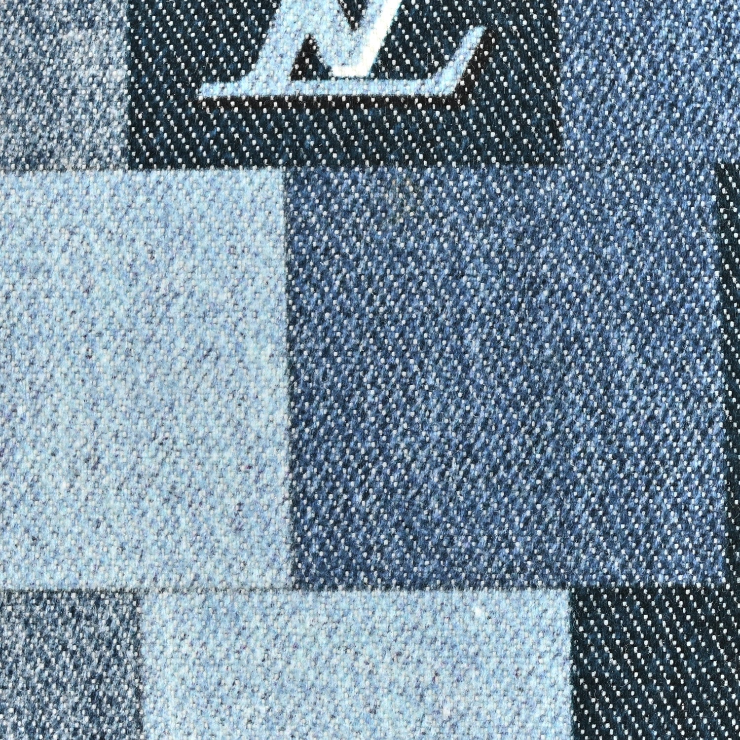 Louis Vuitton Denim Damier Monogram Patchwork Alma BB 7 of 11