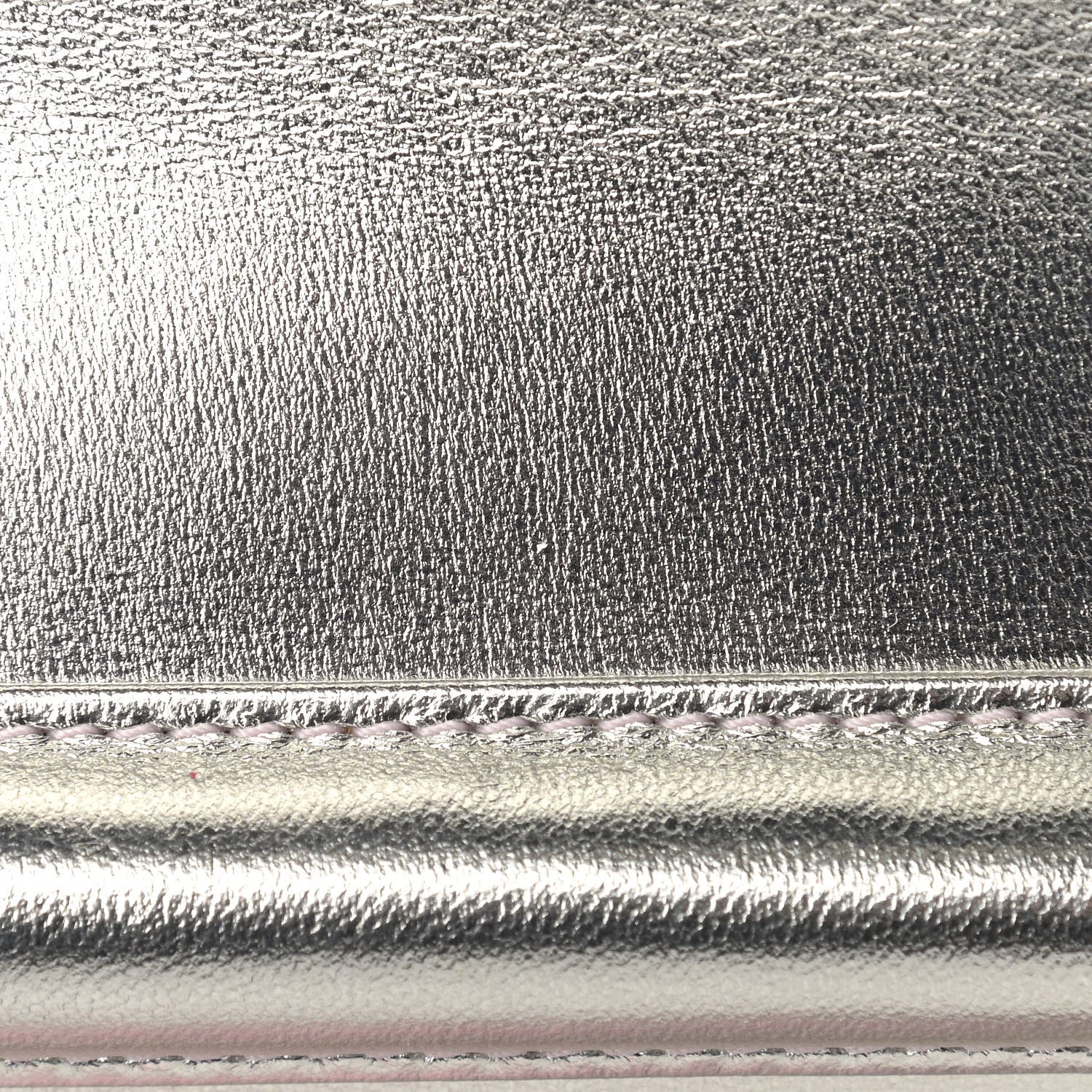 Chanel Metallic Lambskin Like A Wallet Flap Golden Pink 12 of 12