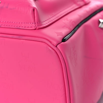 MCM Odeon Studded Small Backpack Beetroot Pink 11 of 20