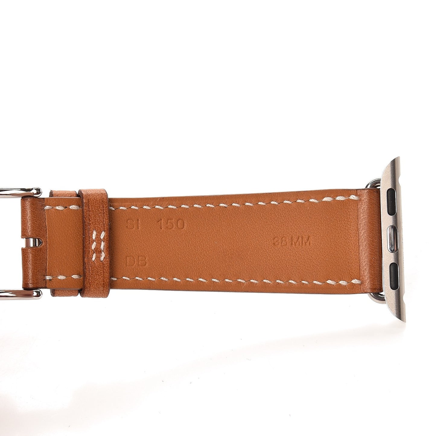 Barenia 38mm Apple Watch Double Tour Band Fauve