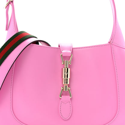 Gucci Ancora Calfskin Web Medium Jackie 1961 Hobo Pink 8 of 14
