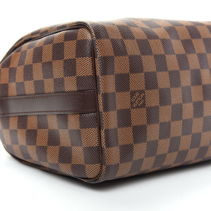 Louis Vuitton Damier Ebene Speedy Bandouliere 25 6 of 9
