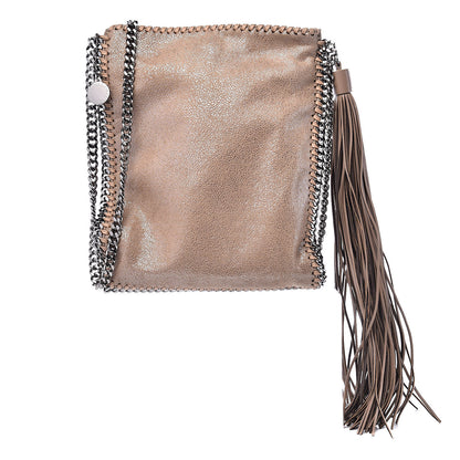 Stella McCartney Shaggy Deer Falabella Flat Crossbody Beige 1 of 10