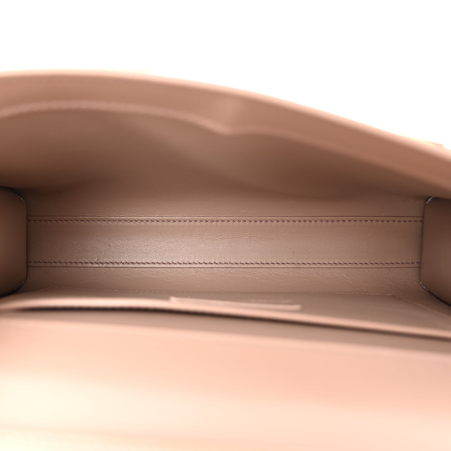 Smooth Calfskin Small Manhattan Shoulder Bag Rosy Sand