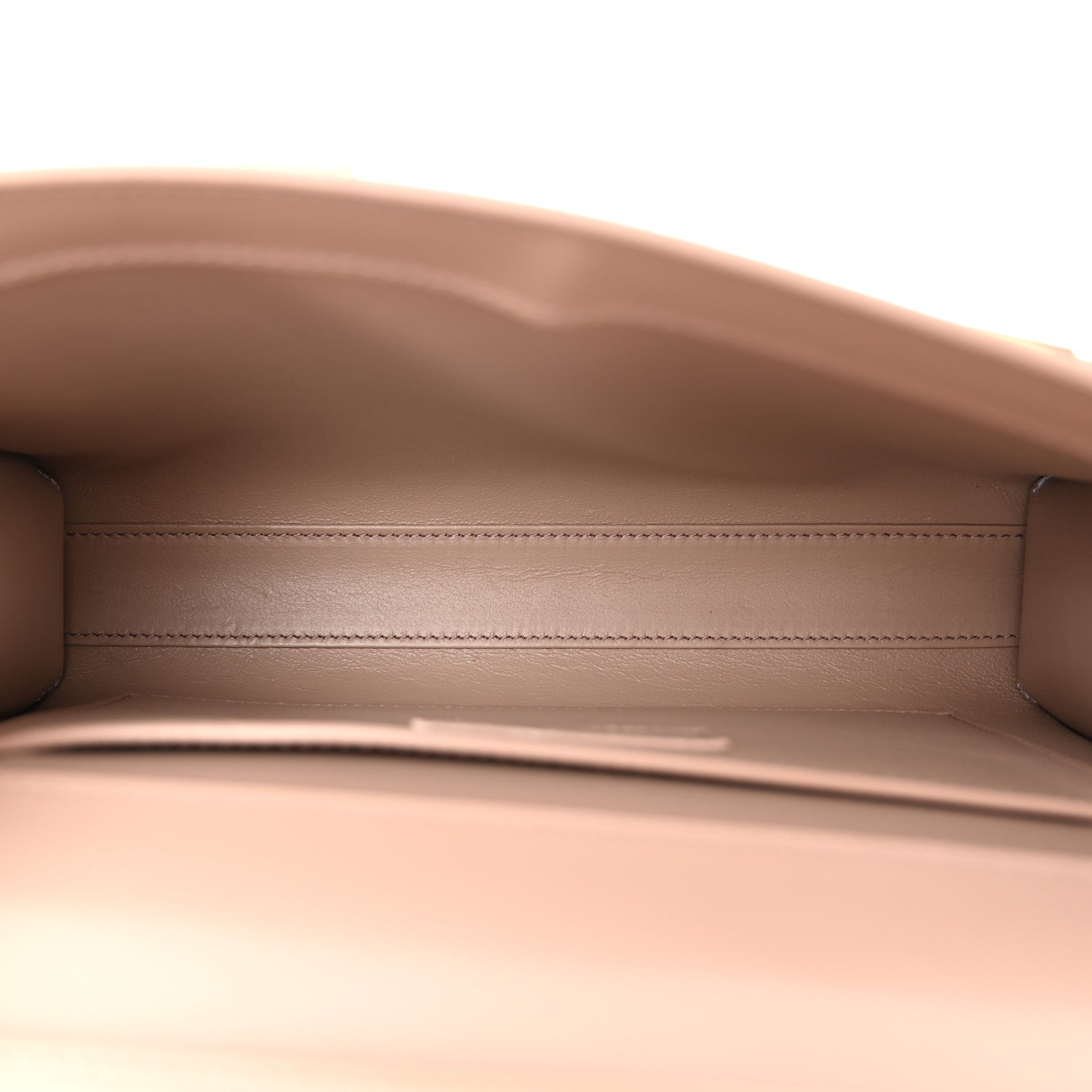 Saint Laurent Smooth Calfskin Small Manhattan Shoulder Bag Rosy Sand 5 of 11