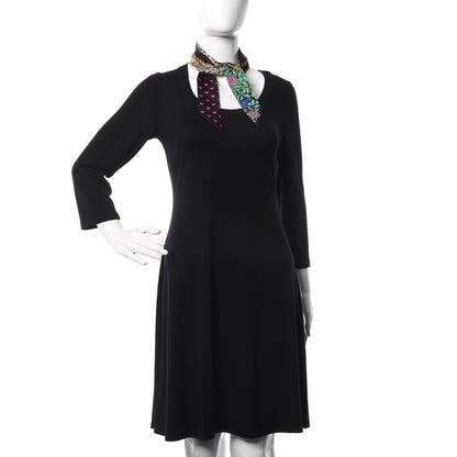 Hermes Silk Jungle Love Love Twilly Black Vert Rose Vif 2 of 4
