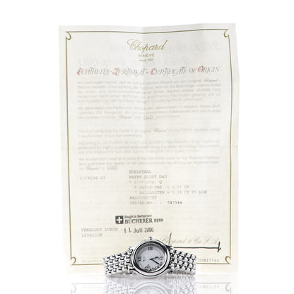 Chopard Stainless Steel 7 Diamond 32mm Happy Sport Quartz Watch 6 of 6