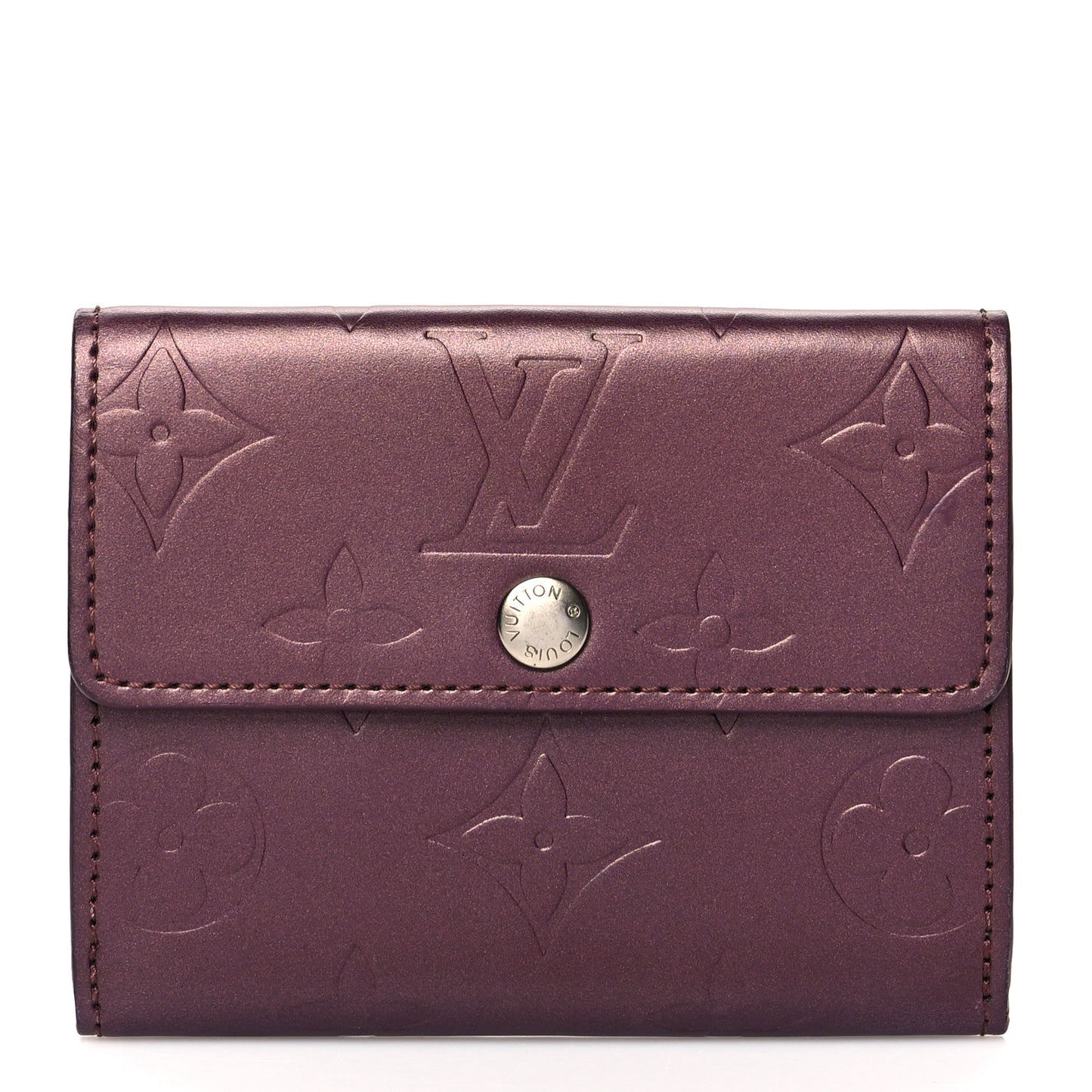 Mat Monogram Ludlow Wallet Violet