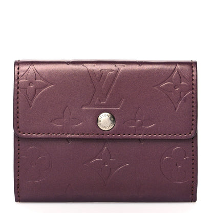 Louis Vuitton Mat Monogram Ludlow Wallet Violet 1 of 8