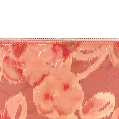 Louis Vuitton Vernis Ikat Zippy Wallet Rose Velours 7 of 9