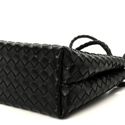 Bottega Veneta Nappa Intrecciato Medium Andiamo Shoulder Bag Black 10 of 10