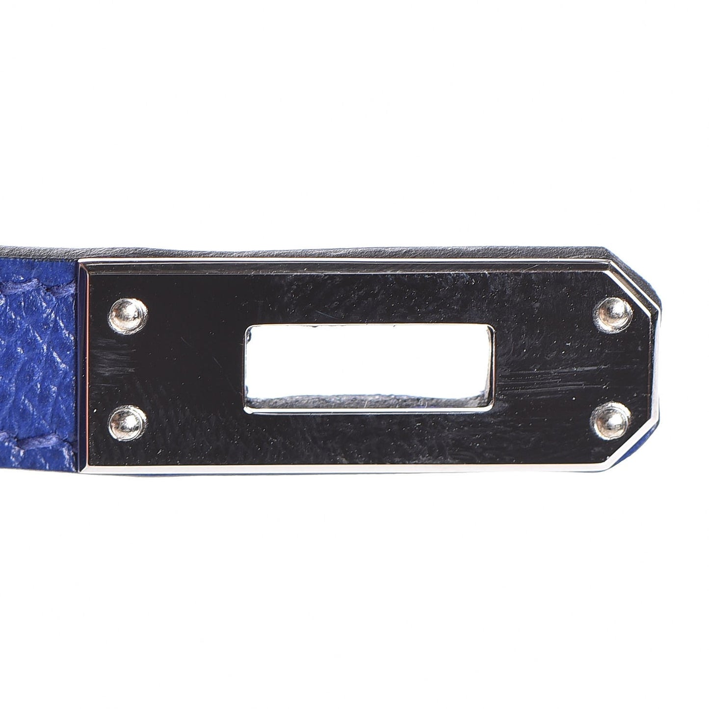 Epsom Mini Kelly Sellier 20 Bleu Electrique