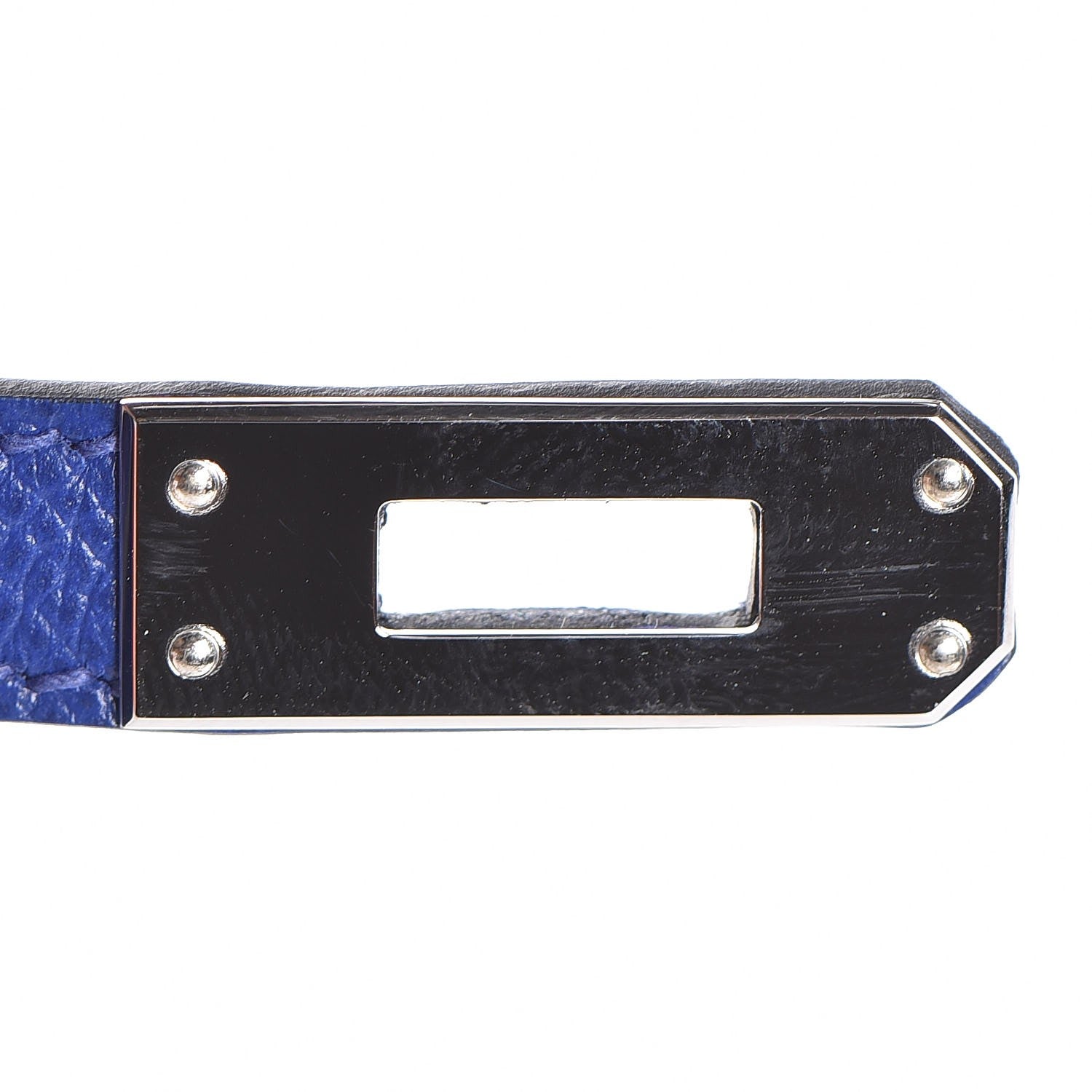 Hermes Epsom Mini Kelly Sellier 20 Bleu Electrique 27 of 35