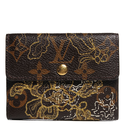 Louis Vuitton Monogram Dentelle Ludlow Wallet Gold 1 of 7