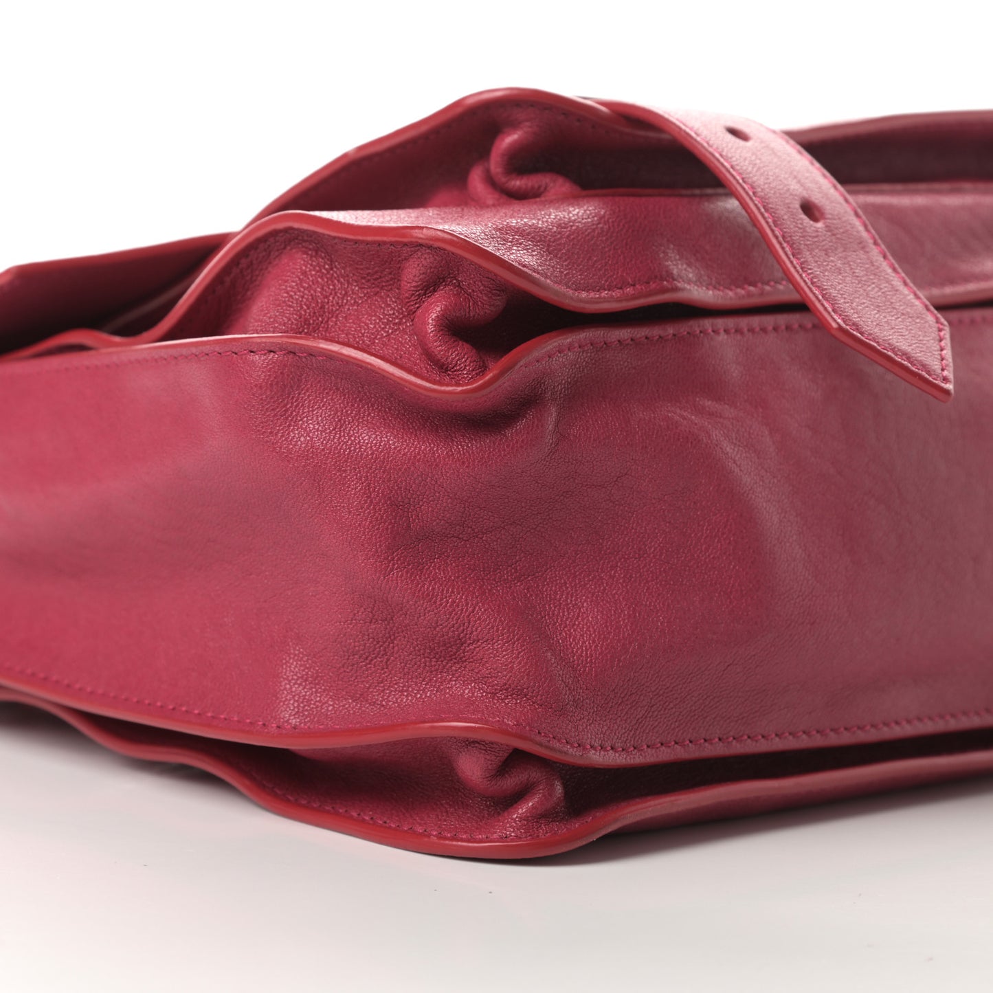 Lambskin Medium PS1 Satchel Raspberry