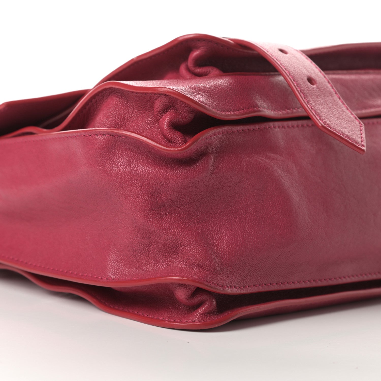 Proenza Schouler Lambskin Medium PS1 Satchel Raspberry 11 of 16