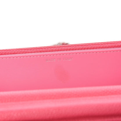 Chanel Caviar Wallet On Chain WOC Pink 7 of 12