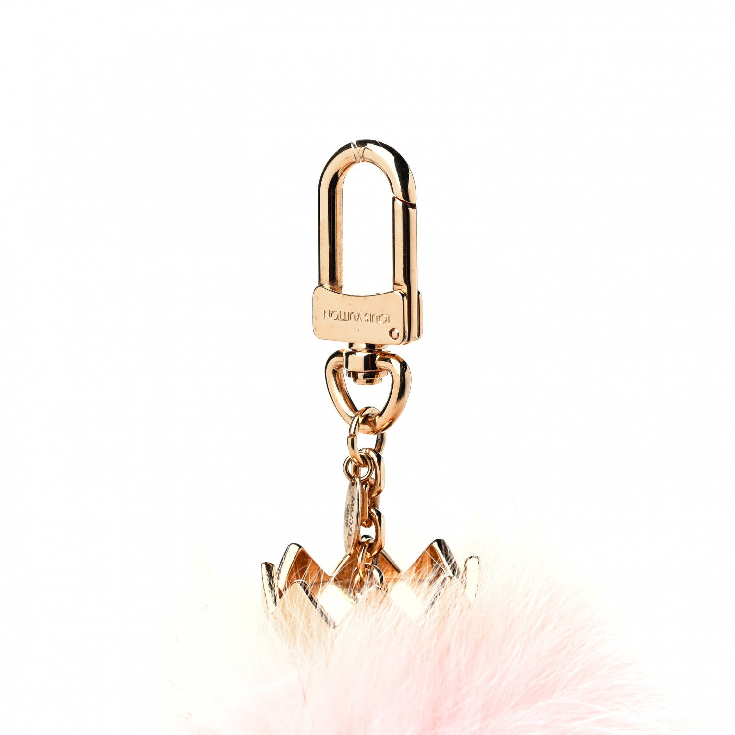 Louis Vuitton Fuzzy Bubble Bag Charm Light Pink 3 of 3