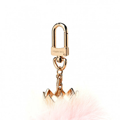 Louis Vuitton Fuzzy Bubble Bag Charm Light Pink 3 of 3