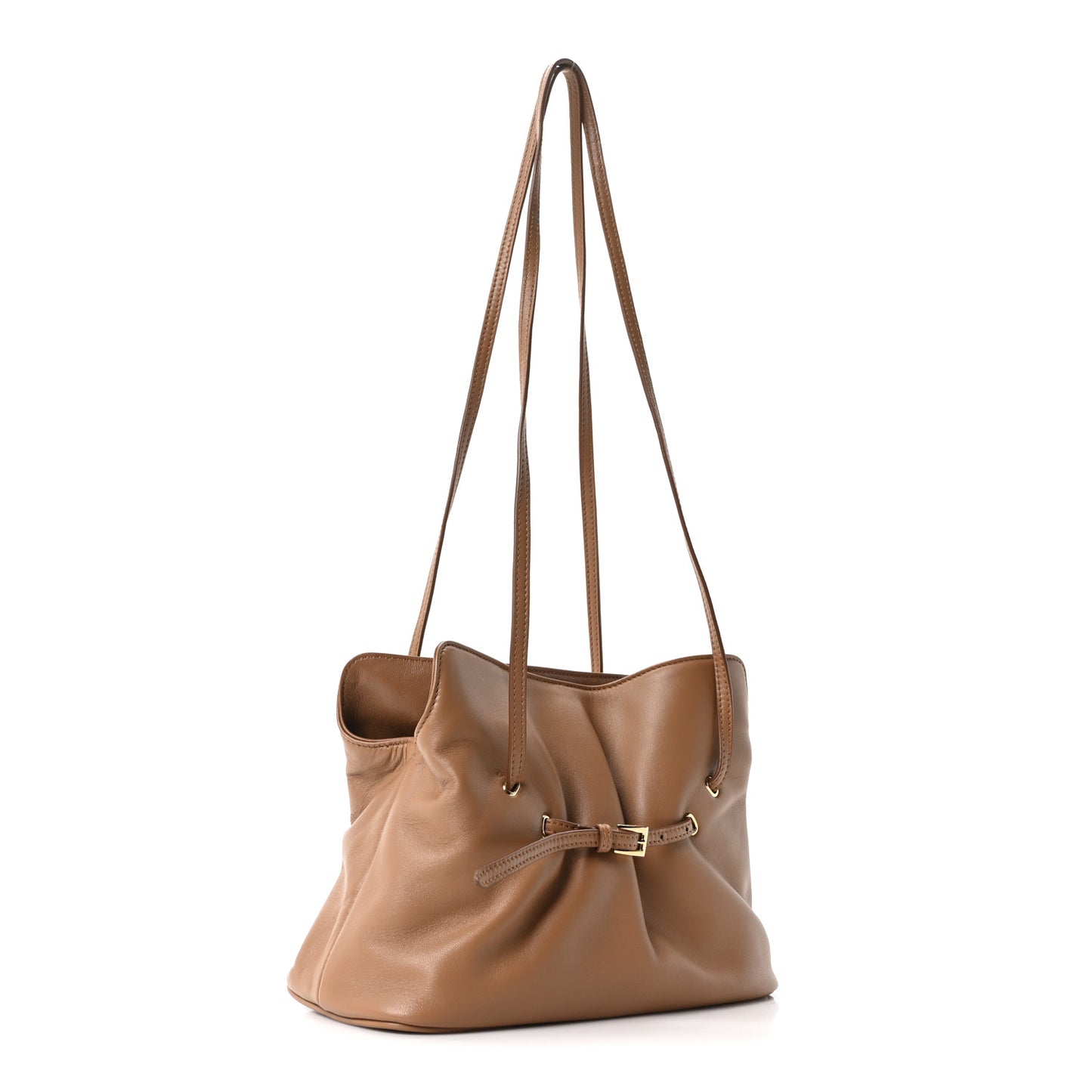 Nappa Small Dada Shoulder Bag Caramel