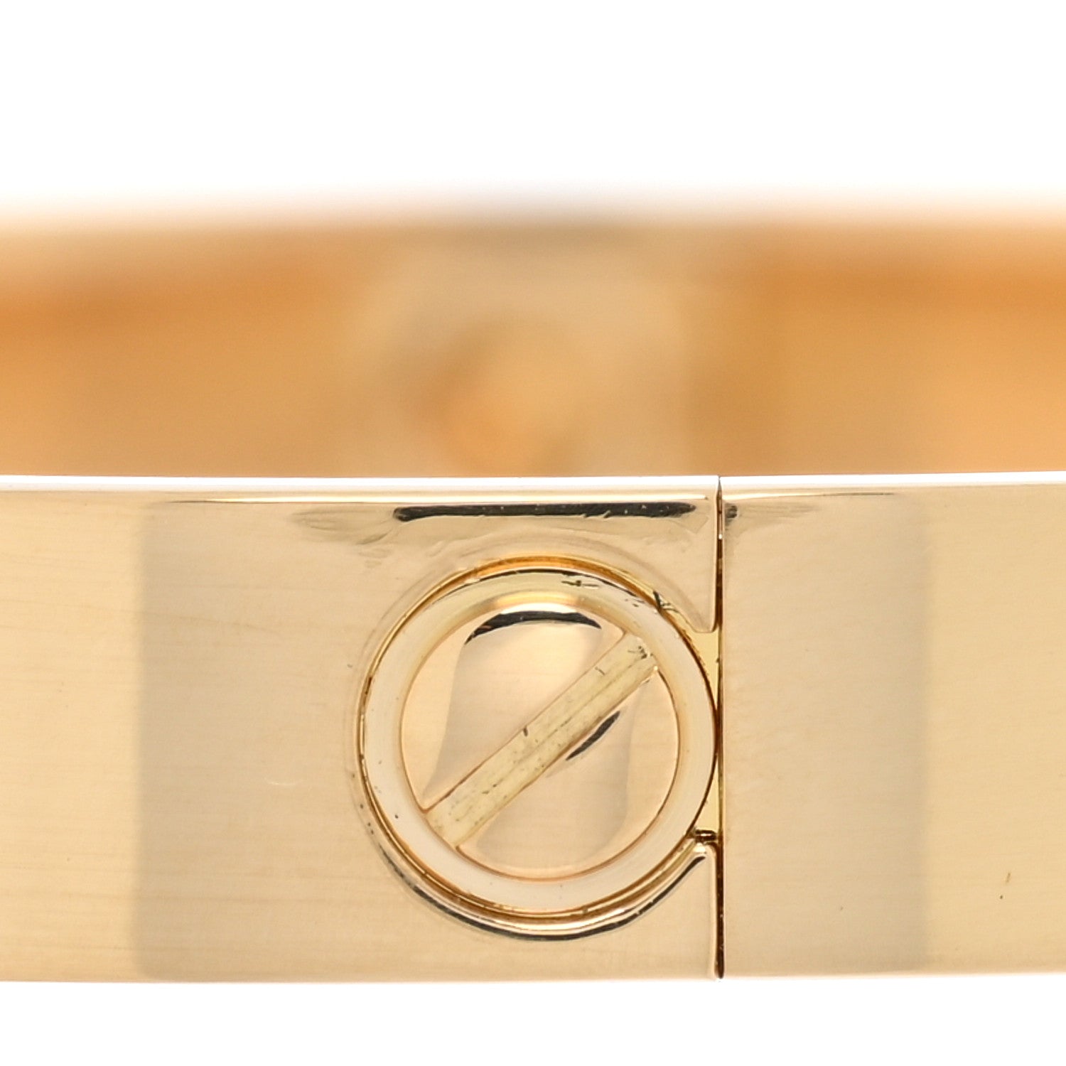Cartier 18K Yellow Gold LOVE Bracelet 17 5 of 8
