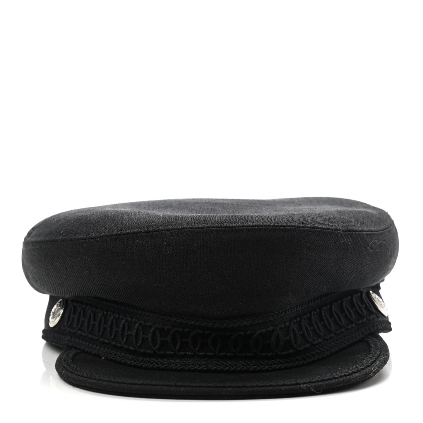 Double Linen Twill Cabourg Cap 59 Black