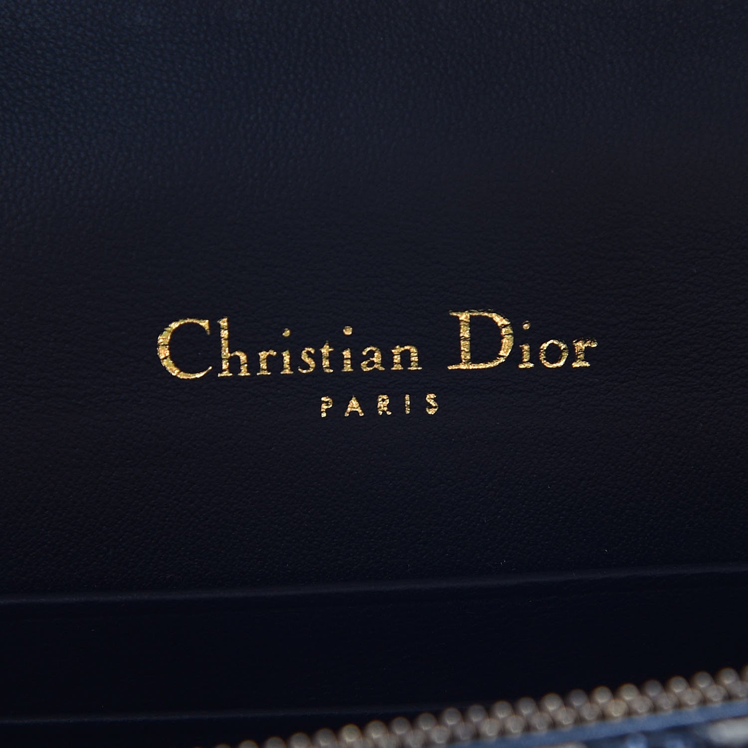 Christian Dior Oblique Saddle Belt Bag Blue 8 of 10
