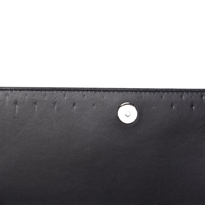 Alexander McQueen Calfskin Studded Insignia Pouch Black 11 of 13