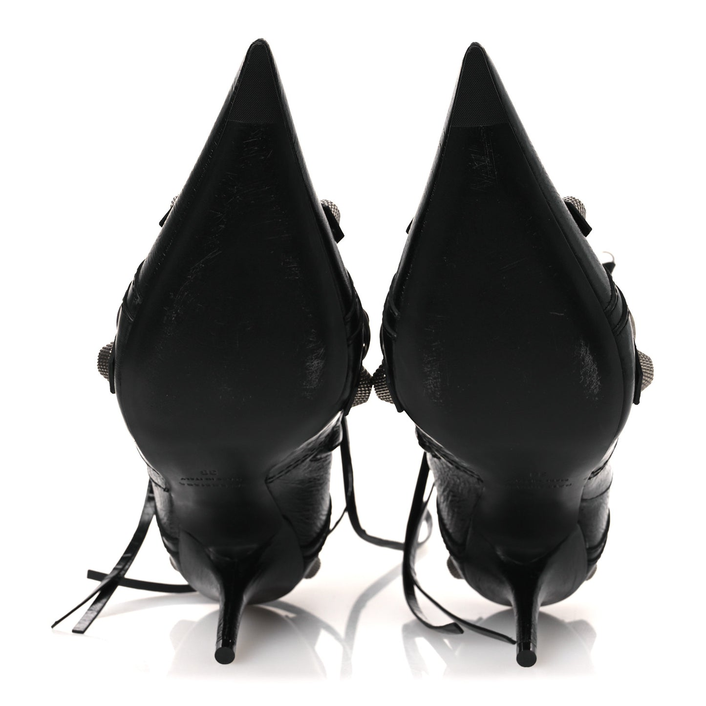 Agneau Arena Cagole 90mm Ankle Boots 38 Black