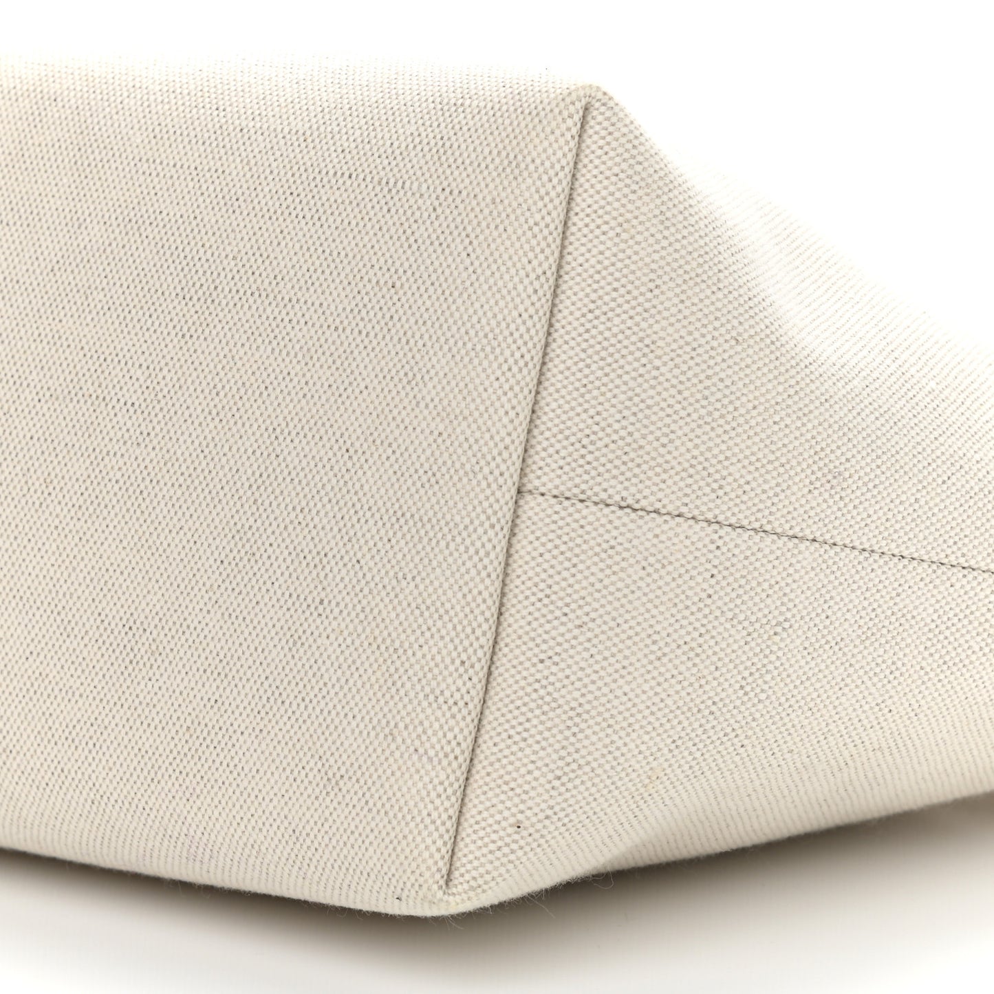 Canvas Necessaire Organizer Pouch Off White