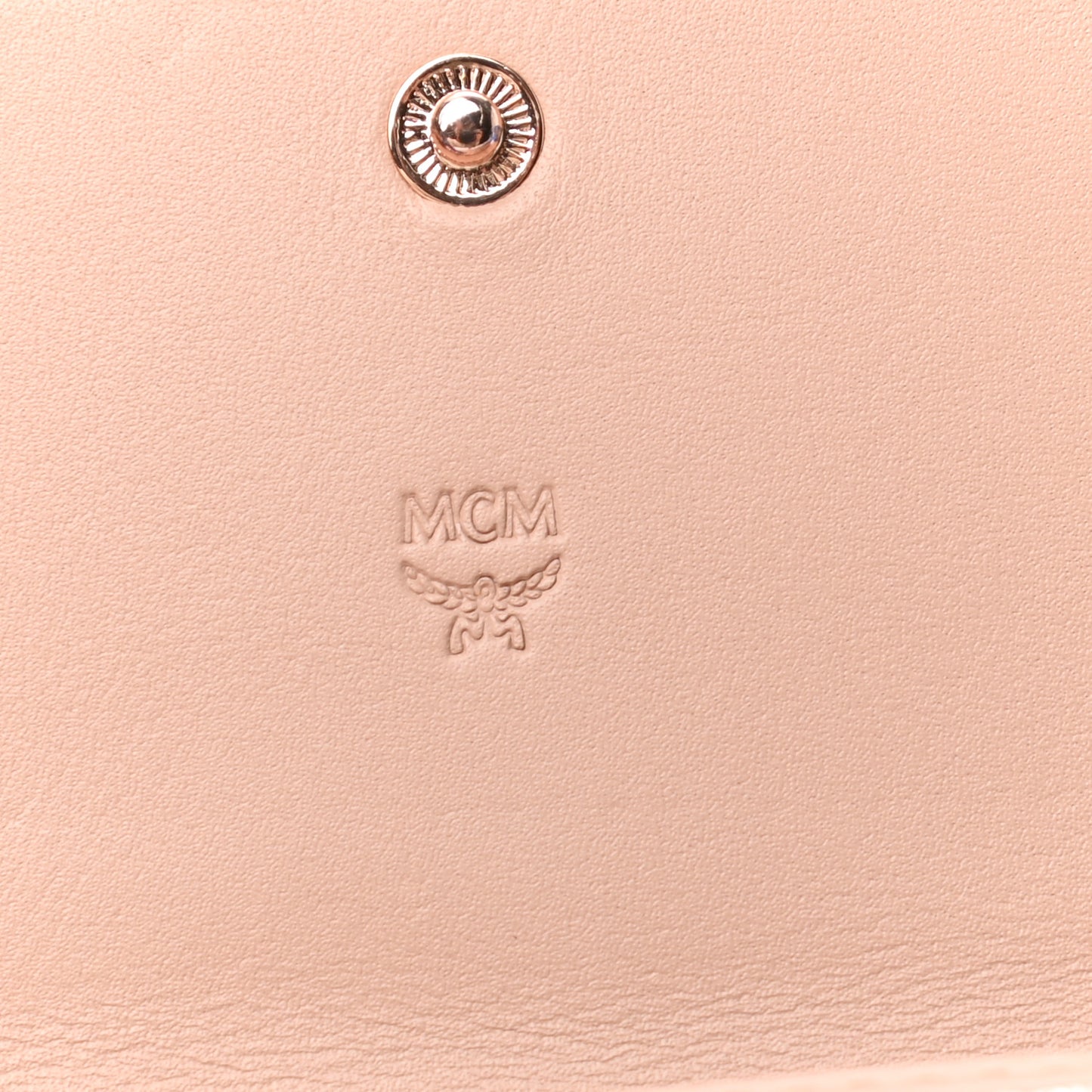 Visetos Continental Flap Wallet Champagne Gold