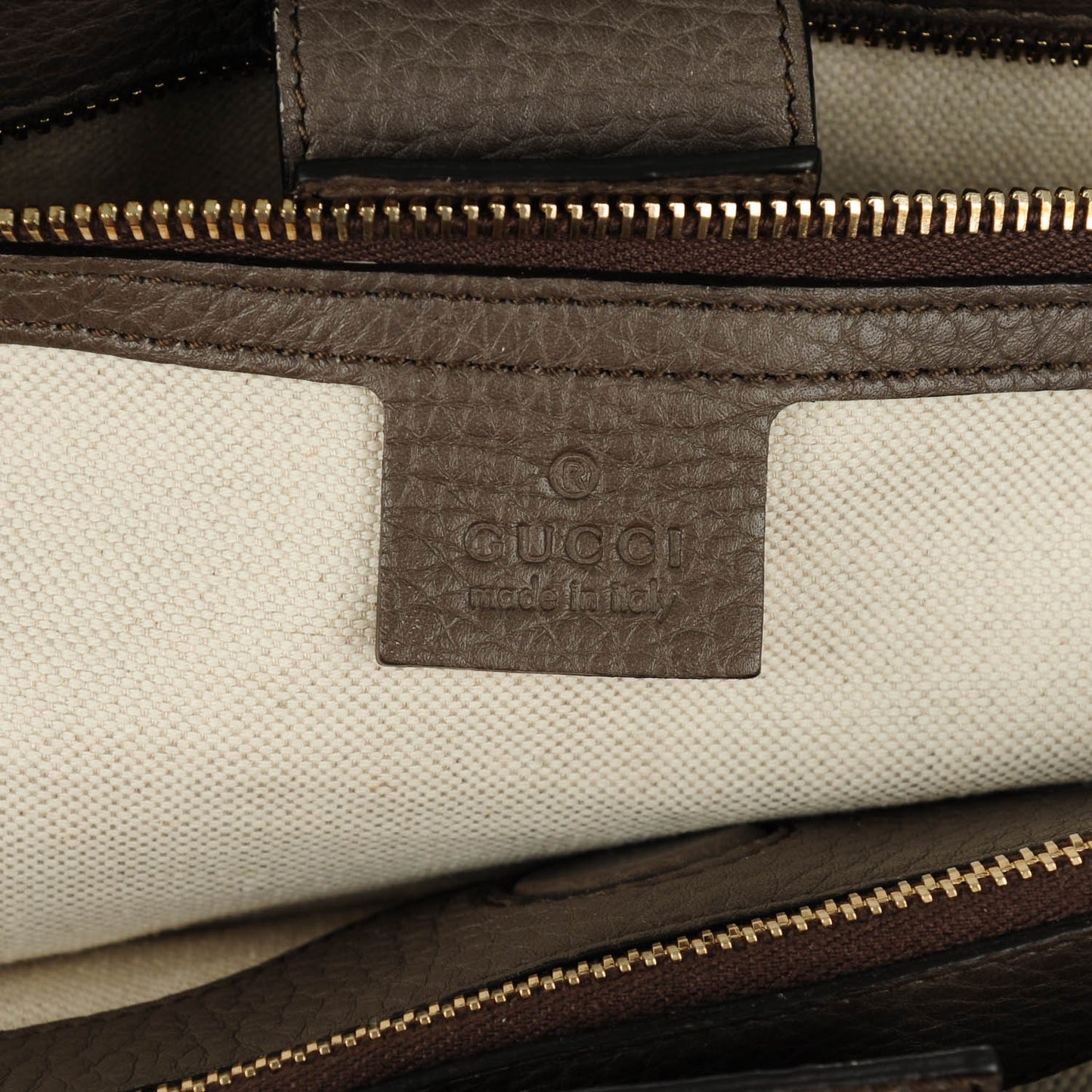 Calfskin Large Bamboo Shopper Tote Grey Field