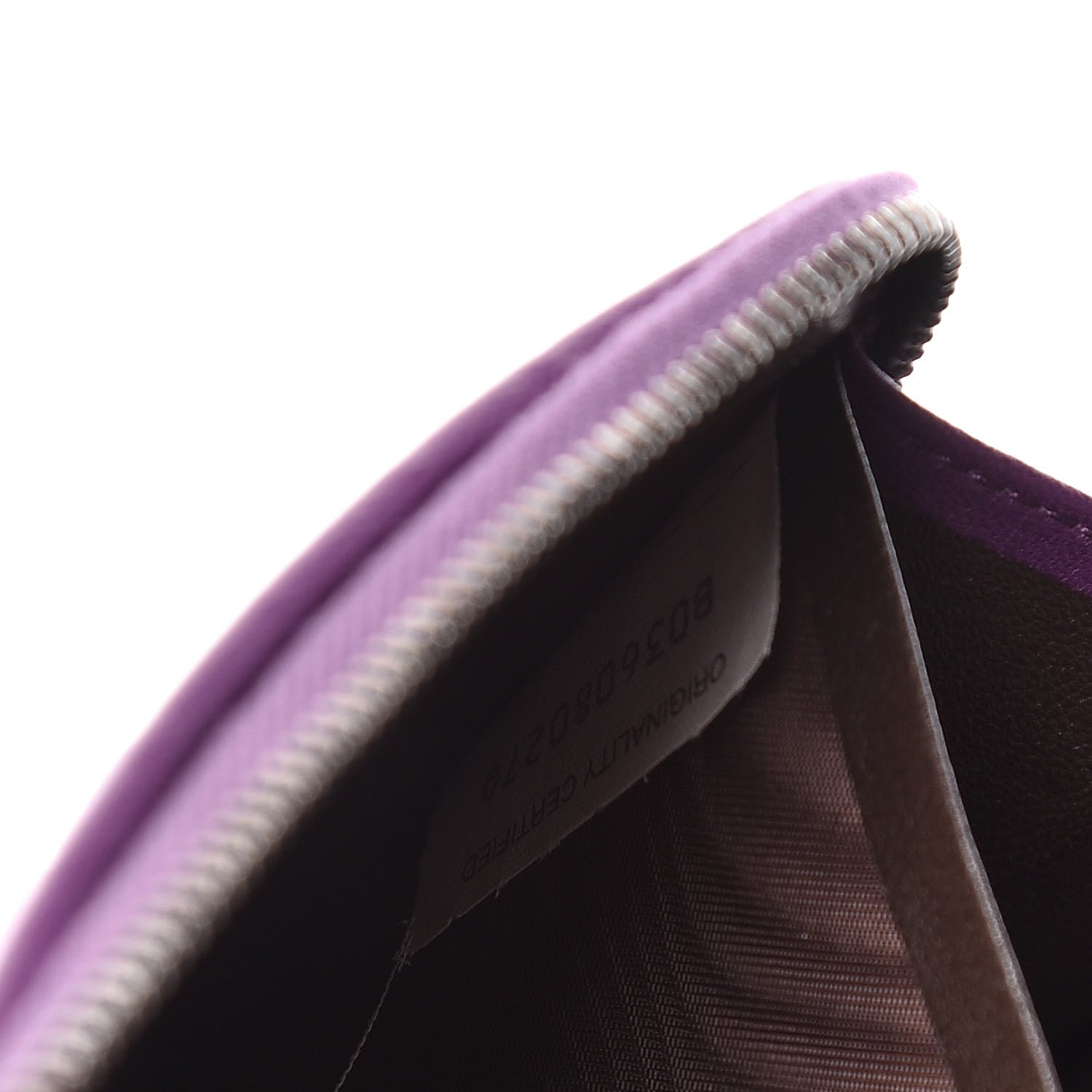 Bottega Veneta Nappa Intrecciato Flat Zip Pouch Parme Monalisa 10 of 11