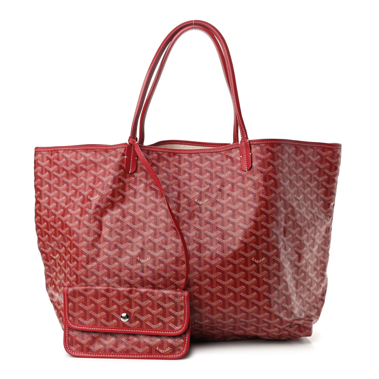 Goyard Goyardine Saint Louis GM Red 4 of 14