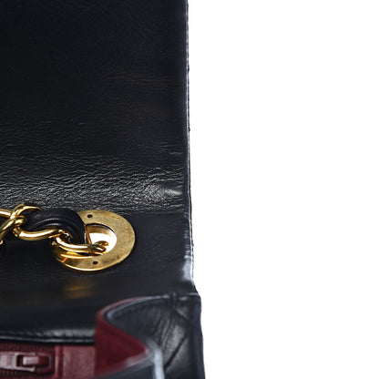 Chanel Lambskin Quilted XL Jumbo Single Flap Black 10 of 13