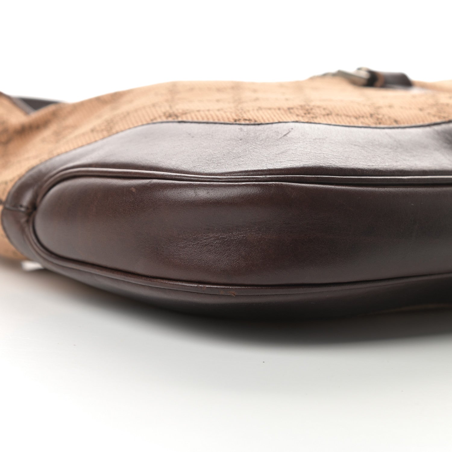 Gucci Monogram Small Jackie O Hobo Brown 10 of 16
