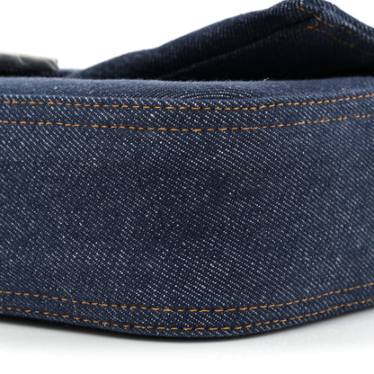 Fendi Denim Re-Edition Baguette Blue 6 of 7