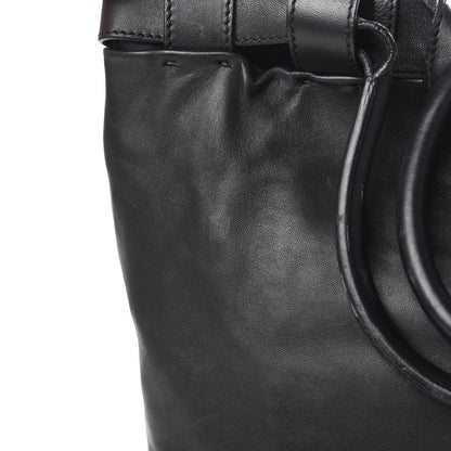 Valentino Garavani Nappa Pleated Tote Black 16 of 17