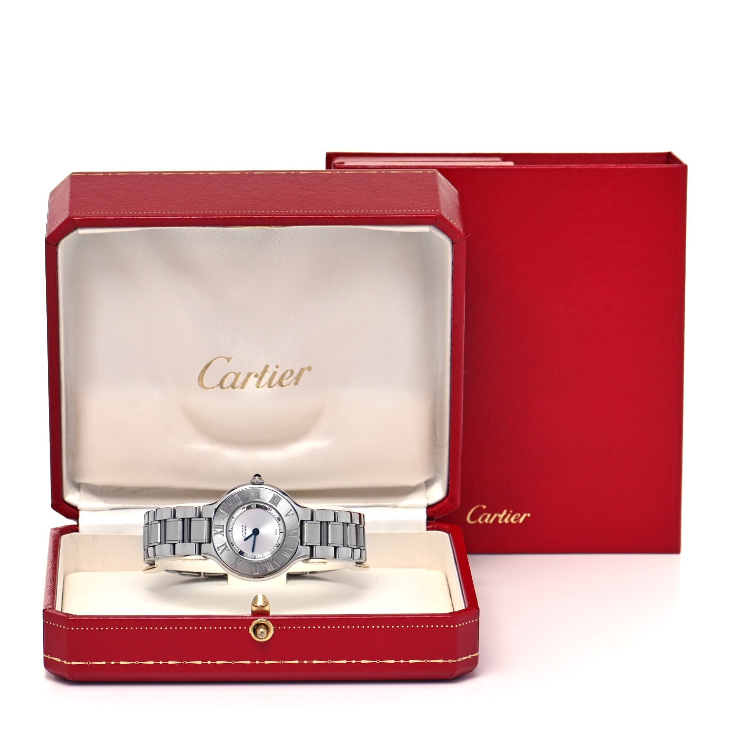 Cartier Stainless Steel 28mm Must De 21 Quartz Watch 5 of 5